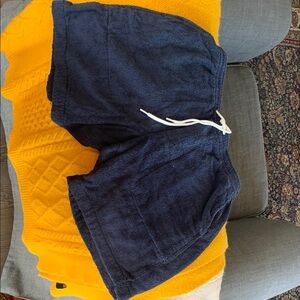 J.Crew Blue Terry Cloth Shorts